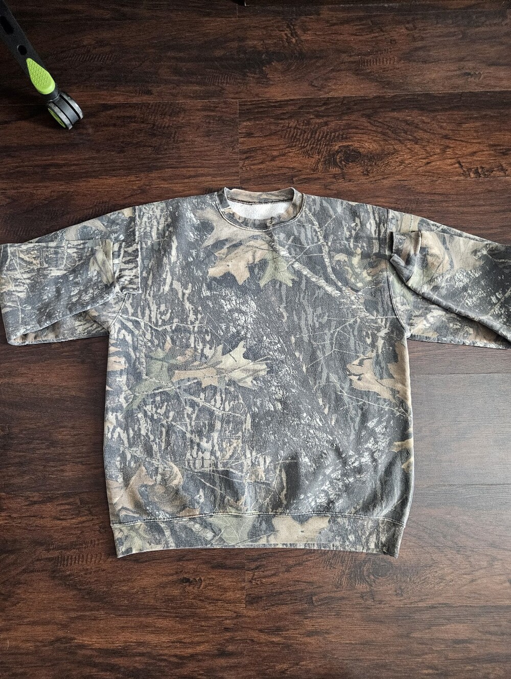 Camo Crewneck Sweatshirt